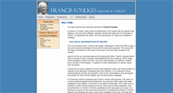 Desktop Screenshot of ffoulkes.org